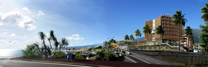 热带花园中的城市综合体-18