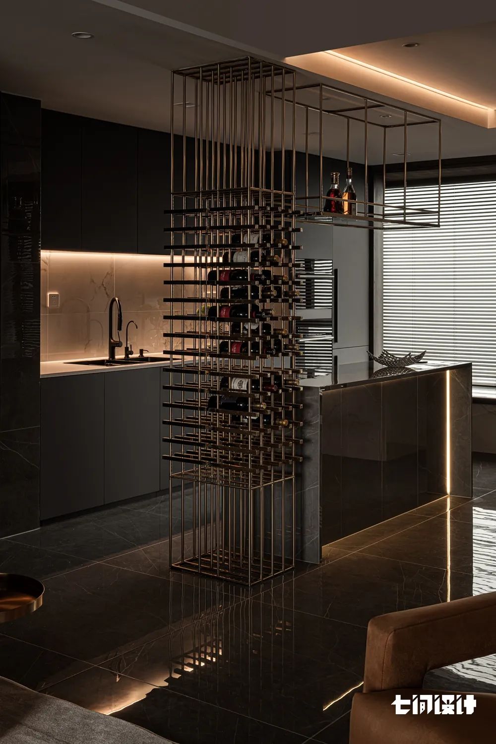 东湖畔的温馨之家 · 多场景设计的亲密空间丨七间设计(IDEAL DESIGN)-31