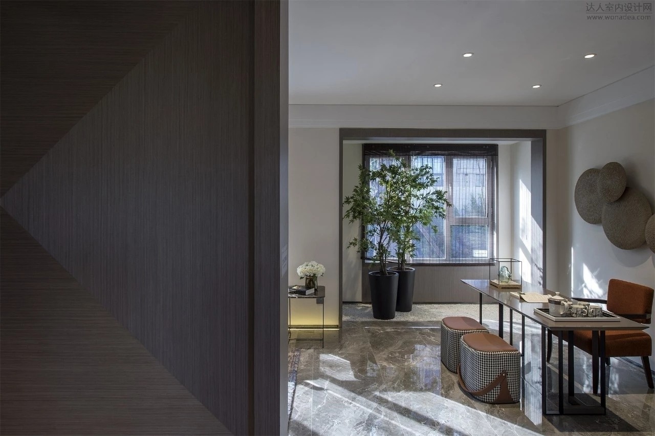 天津大唐印象东丽中式样板间  地胜设计-12