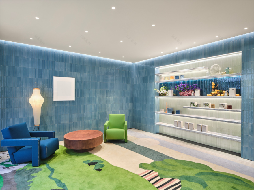 LOEWE香水独立店丨韩国首尔丨LOEWE马德里内部设计团队-7