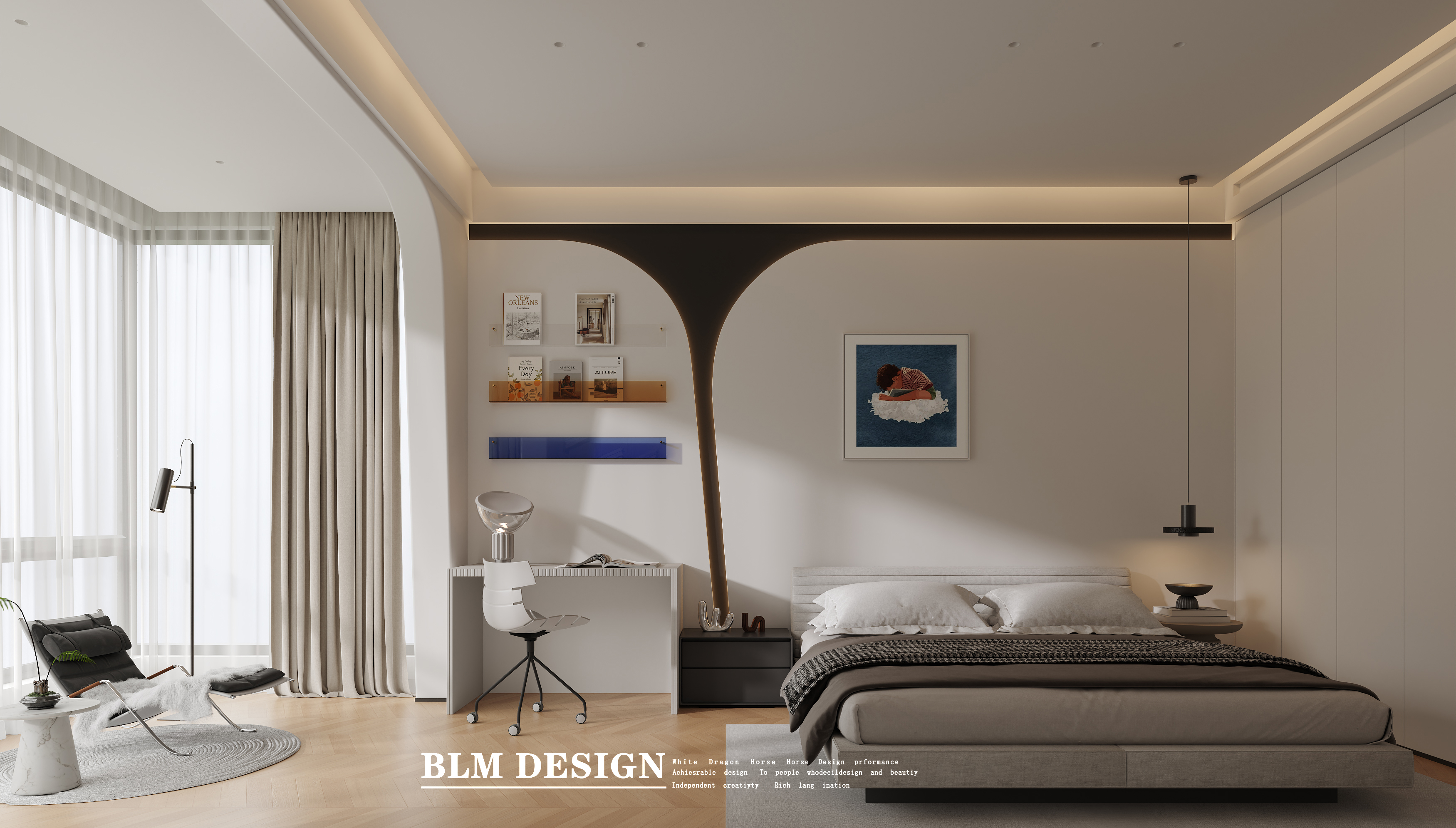 现代  白龙马设计与表现效果图项目-10