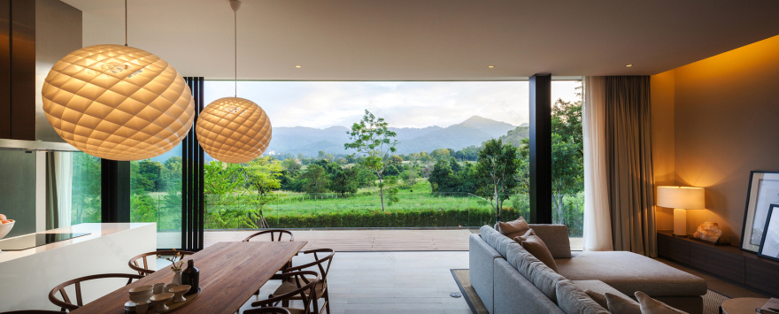 泰国 AKAS 别墅 | 自然美景与建筑共融-24