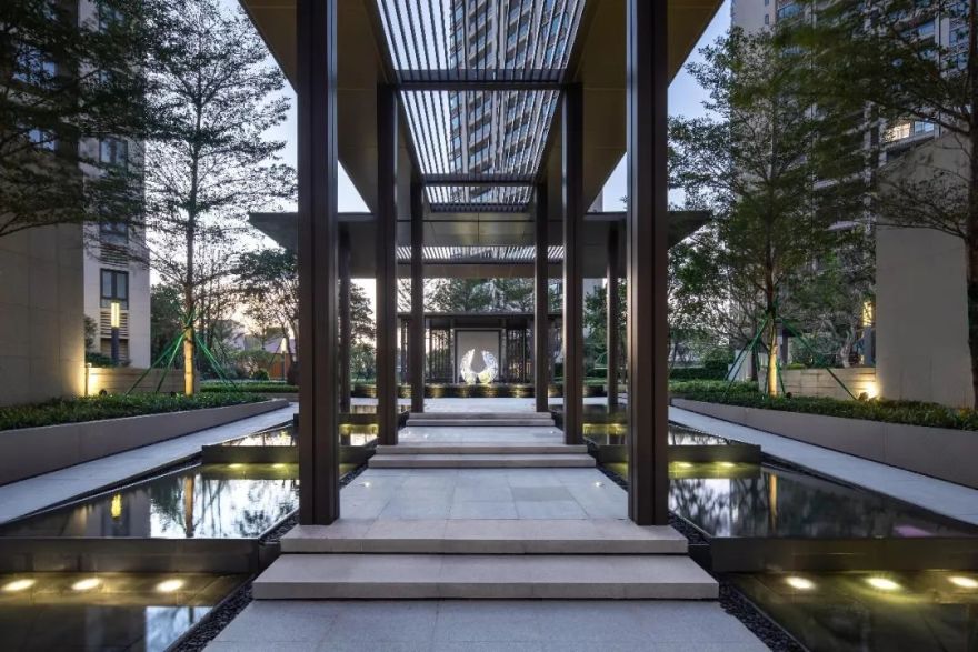 派澜设计PDS丨佛山中海·万锦世家大区景观设计 丨中国广东-29