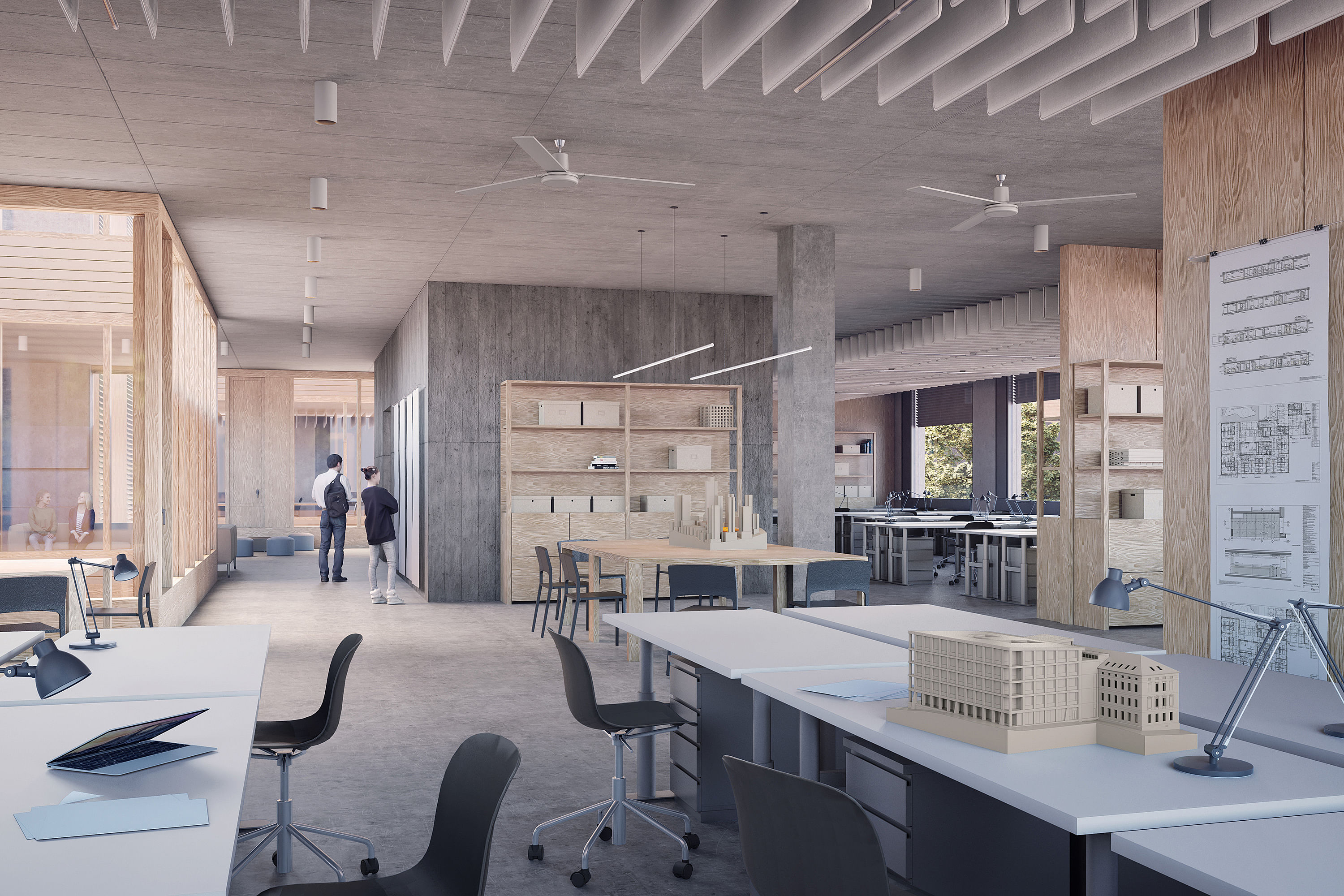 布尔诺工业大学新艺术与建筑校区丨捷克丨Feilden+Mawson的FAM Architekti工作室-21