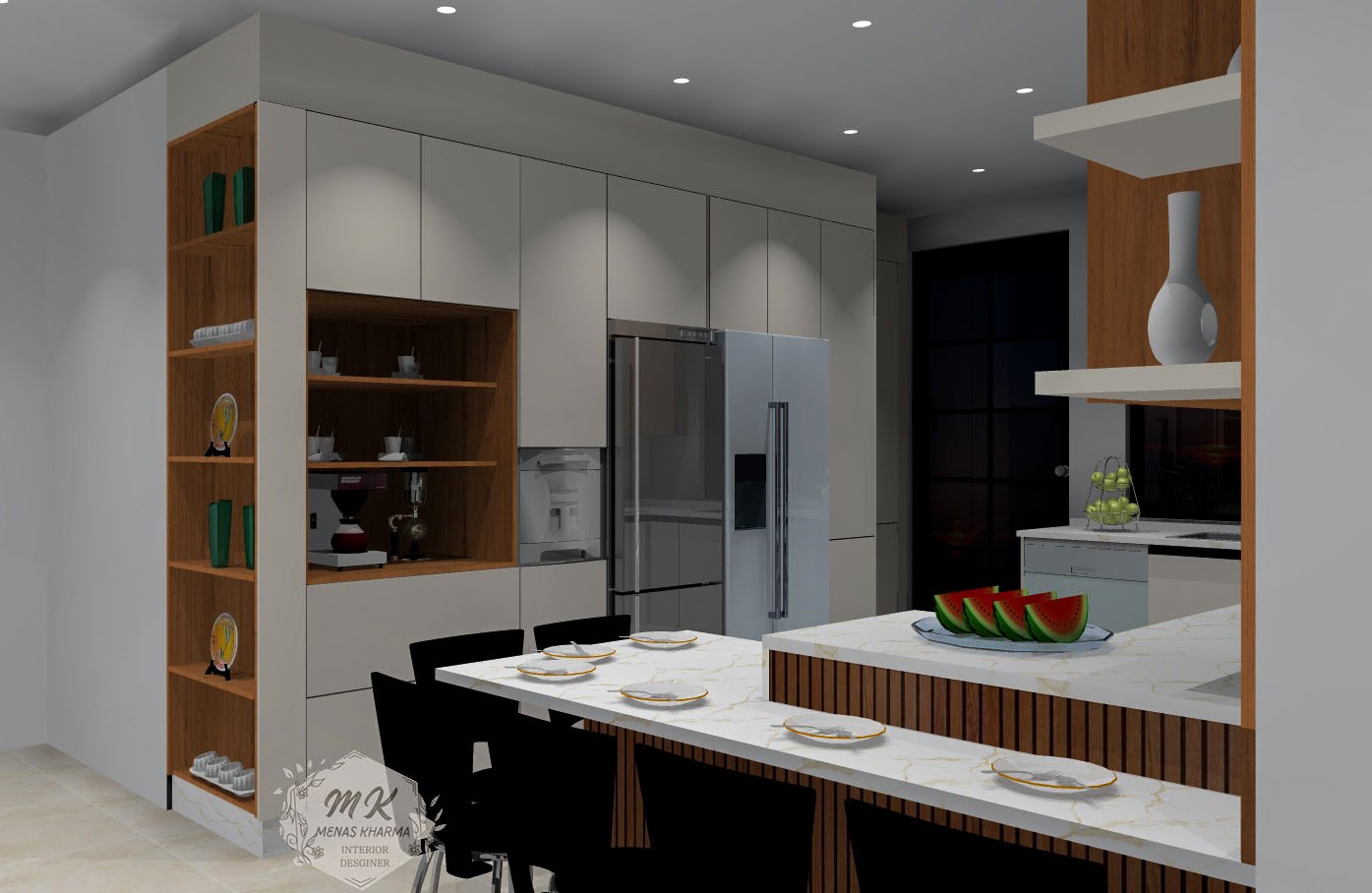laminate kitchen Modern style-5