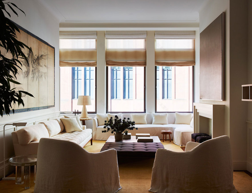 曼哈顿设计师公寓的优雅设计-1