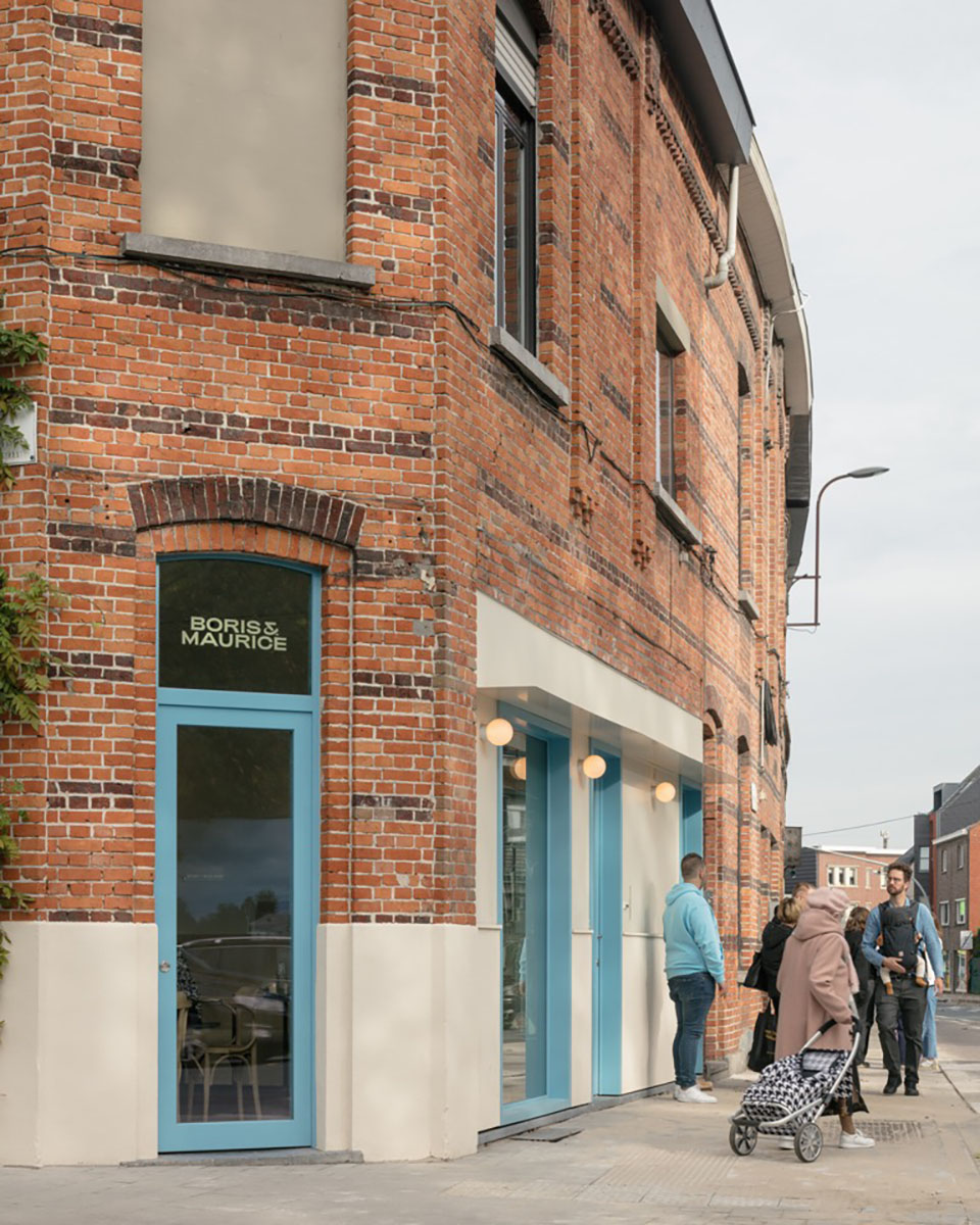 Boris & Maurice住宅与街角酒馆丨比利时丨FELT architectuur & design-23