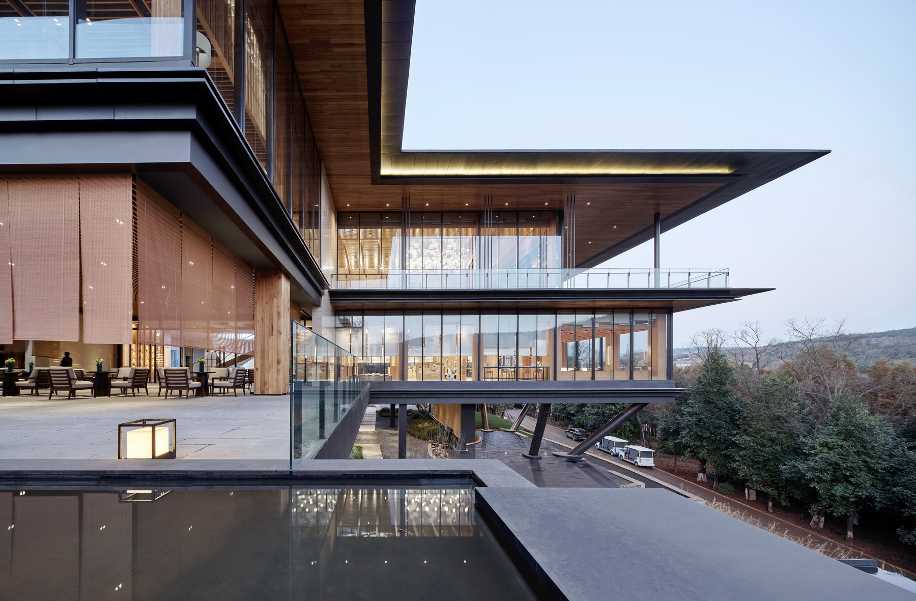 意思桥康旅小镇九溪云舒，售楼处建筑丨中国昆明丨上海尤安建筑设计股份有限公司-46