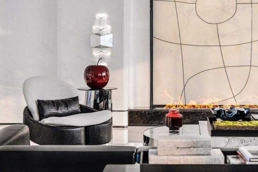 朴悦新作丨重庆塔尖天际豪宅:新希望D10天际·黑珍珠设计方案-21