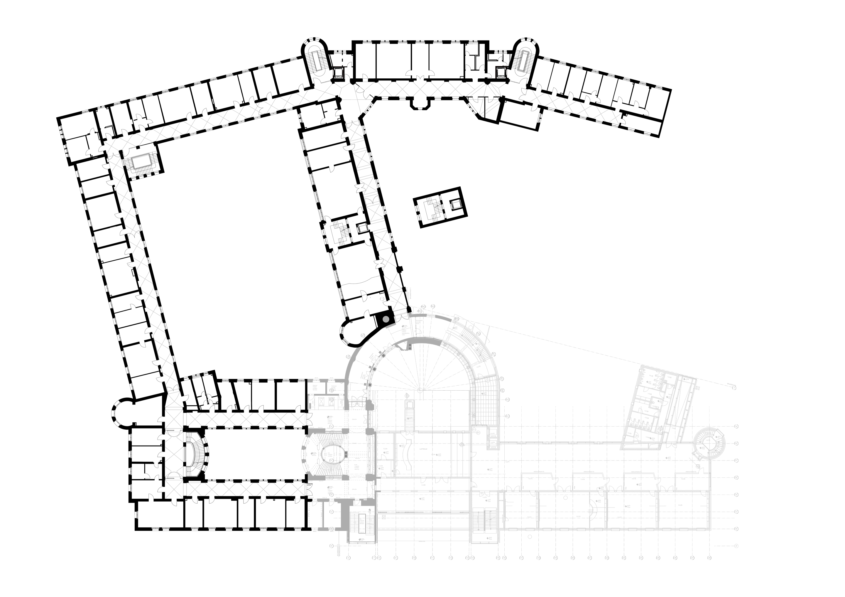 德国马格德堡地区法院修复项目丨TCHOBAN VOSS Architekten-56