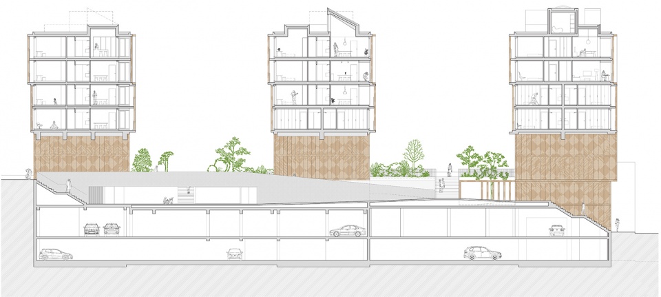 西班牙 Cornes Espacio 住宅楼 | 工业风绿色住宅的典范-86