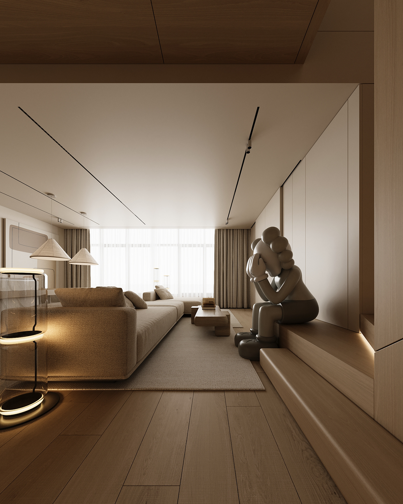 木质简约，潮流时尚空间设计！-2