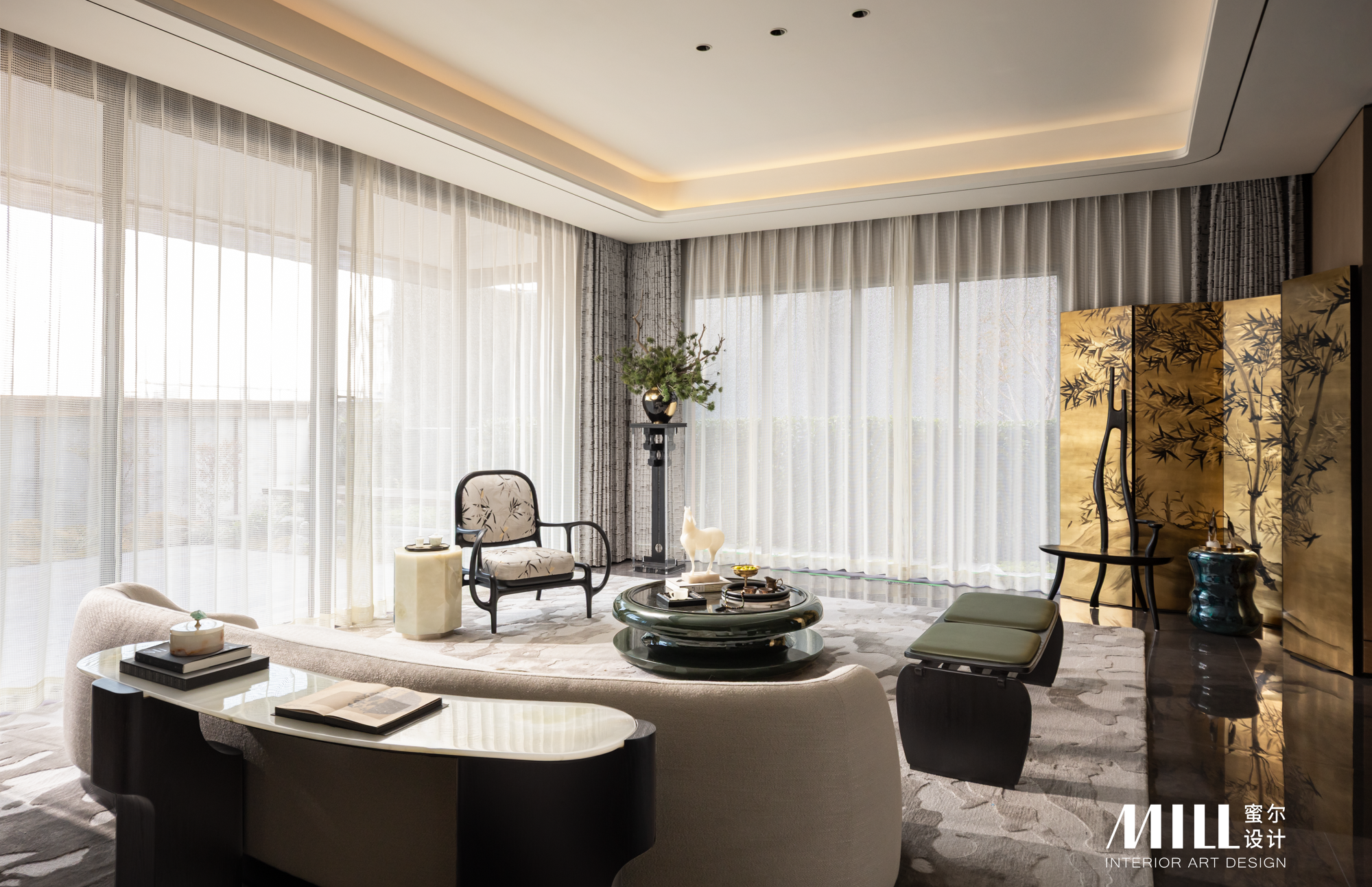 ·西城云著 243m²&186m²样板间丨中国宜昌丨深圳市蜜尔室内艺术设计有限公司-17