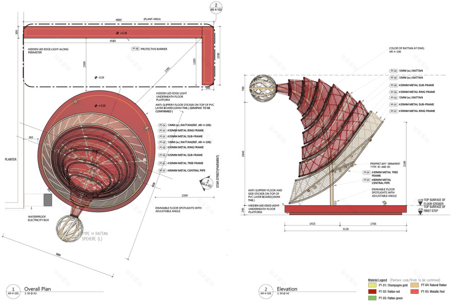 星街小区藤片圣诞装置丨中国香港丨AaaM Architects-60