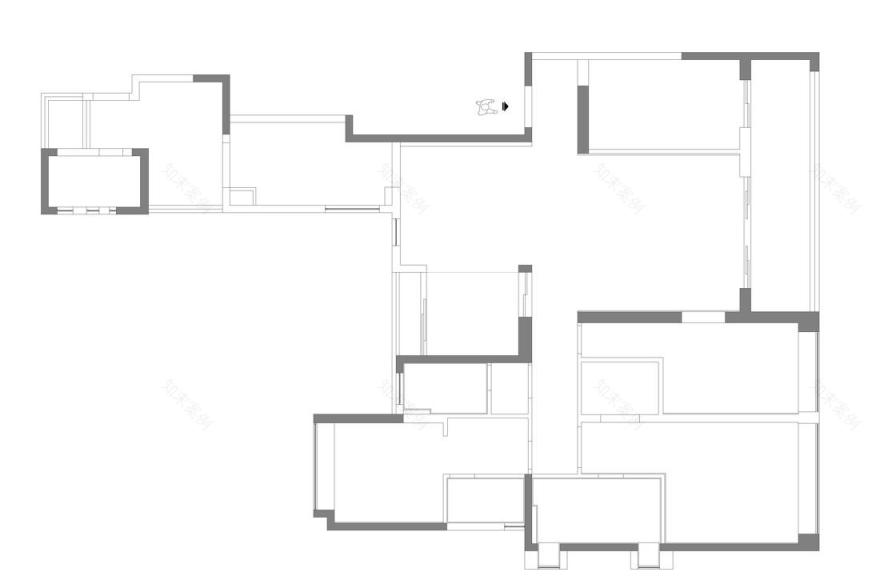 珠江新城300㎡大平层设计项目-1