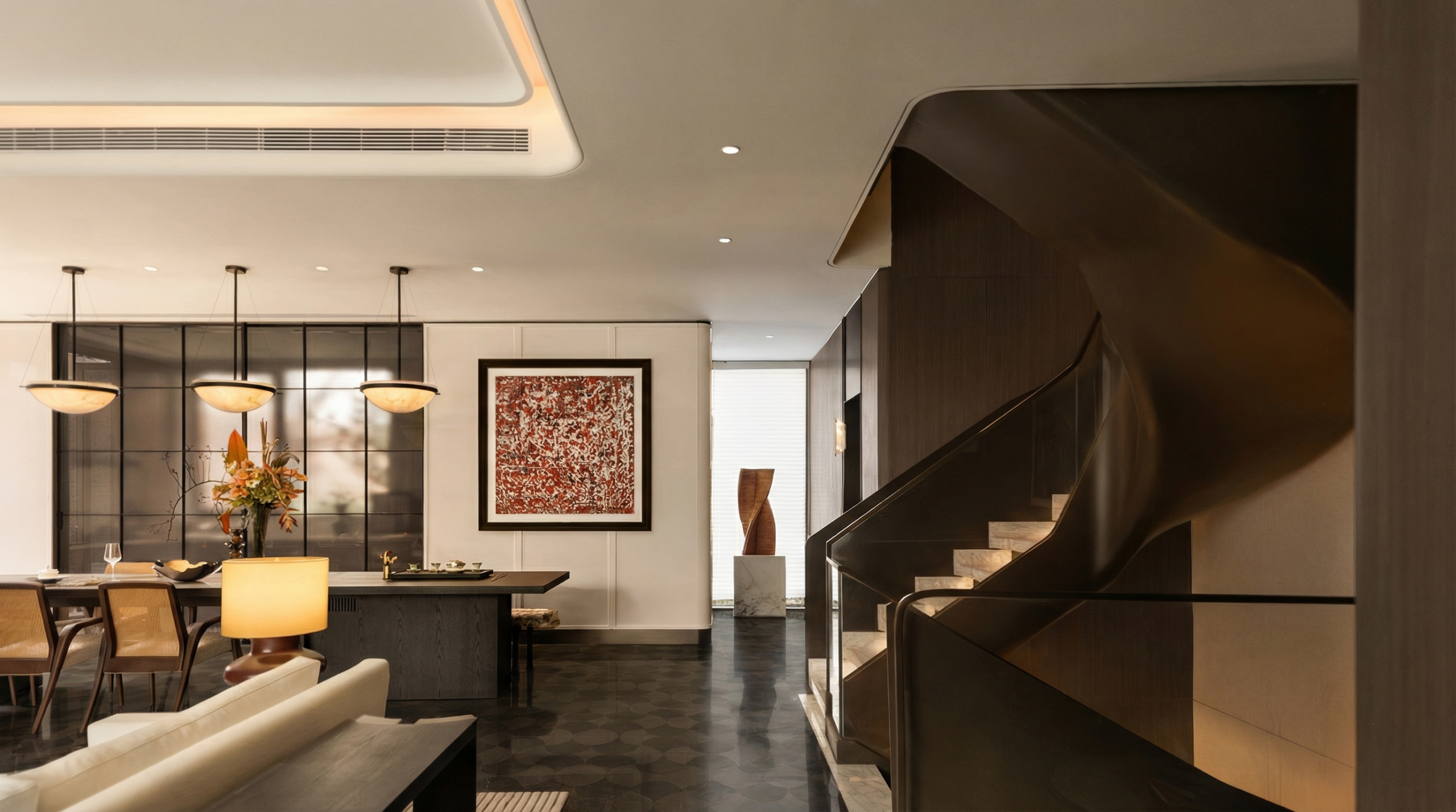 南通「招商蛇口·运河院子」五层传世别墅丨中国南通丨LYZD李益中设计-38