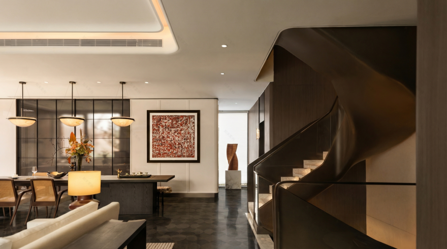 南通「招商蛇口·运河院子」五层传世别墅丨中国南通丨LYZD李益中设计-38