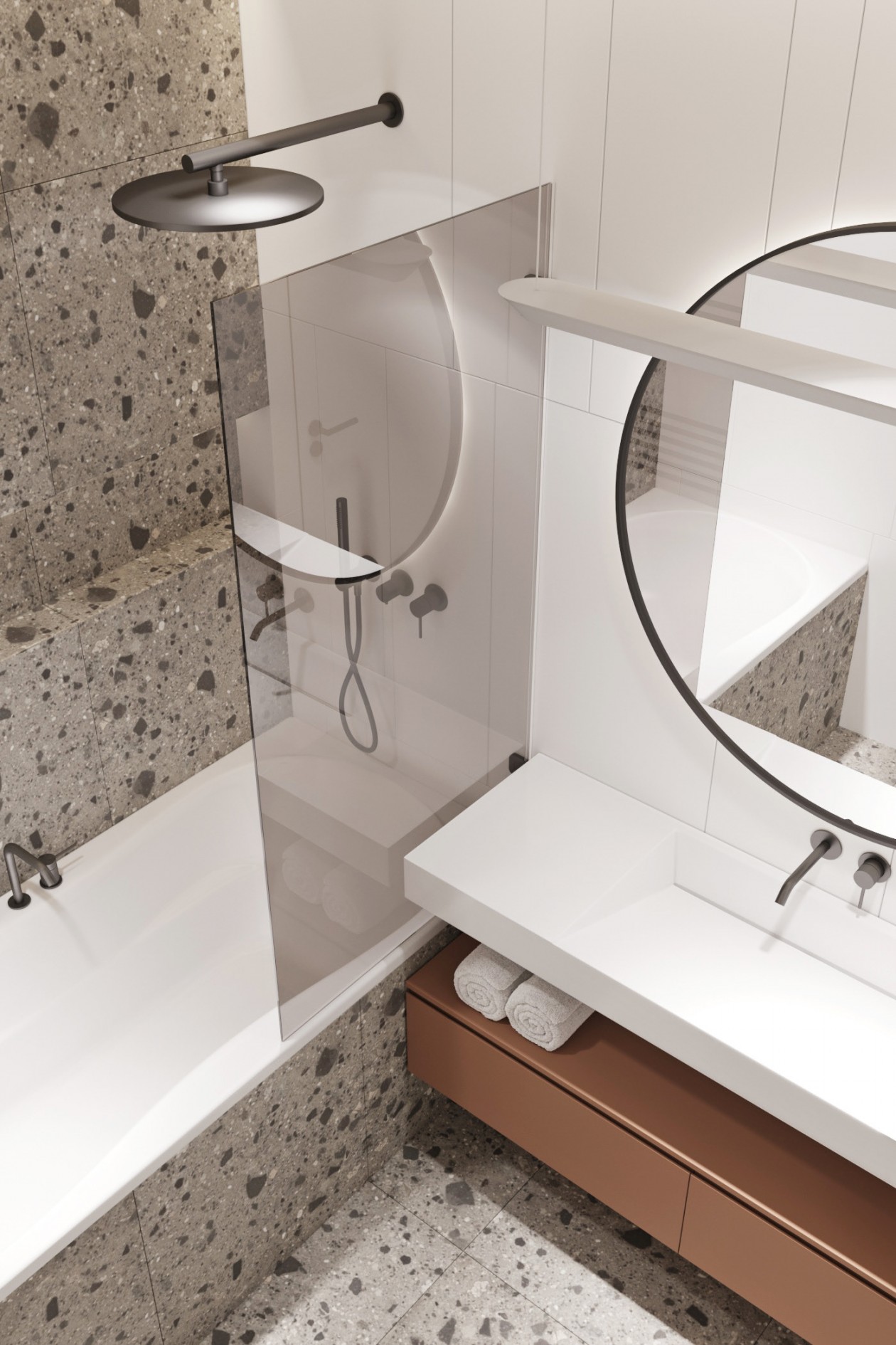 65平 简约白色系空间设计！-20