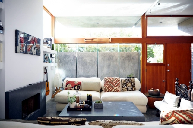 带屋顶太阳能板的现代住宅丨美国加利福尼亚-35