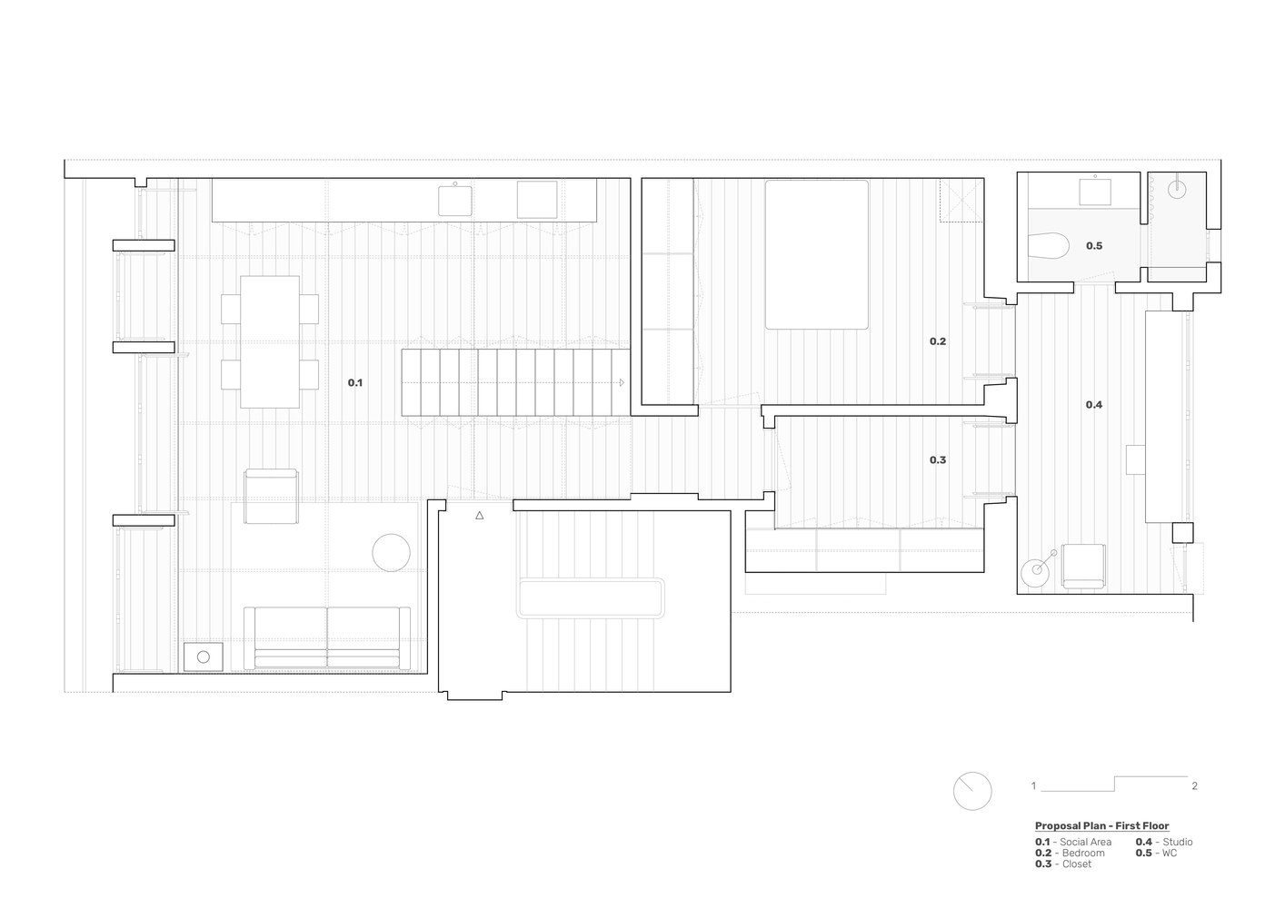 Wonderful Remodeling of an Apartment Overlooking the River-34