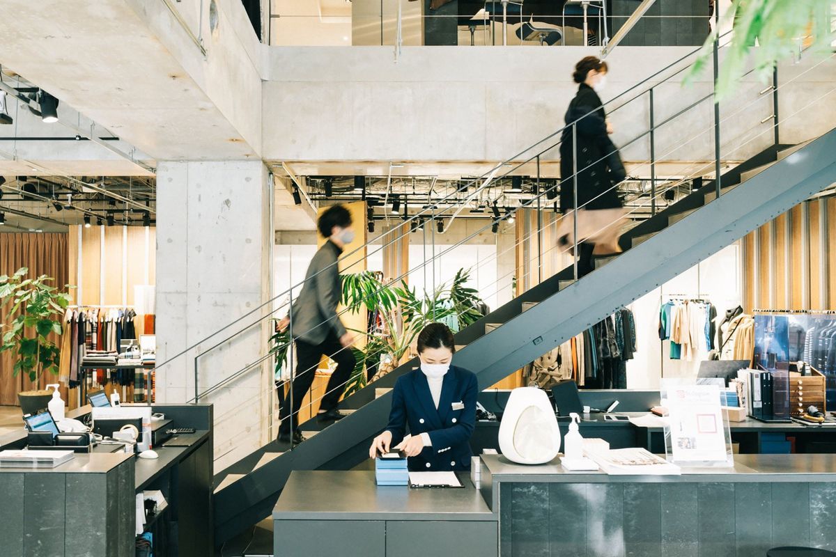 东京时尚区的“戏院”商店丨日本东京丨Haruki Oku Design,PANPROJECTS-10