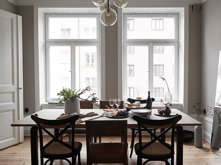 斯德哥尔摩 87 平米艺术气息浓郁的复古家居设计-13