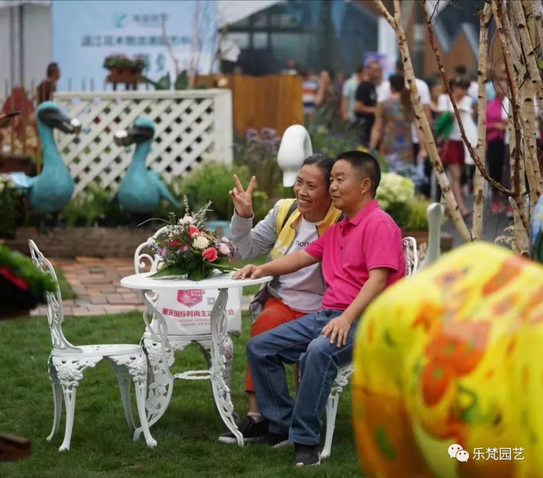 乐梵园艺打造成都花木博览会快闪花园，惊艳全场-72