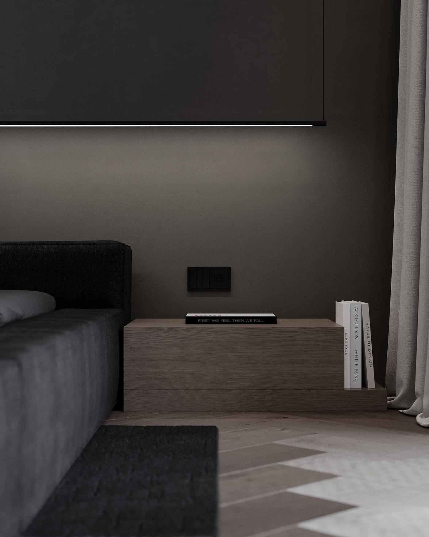 极简黑质感空间  打造精致沉稳住宅！-26