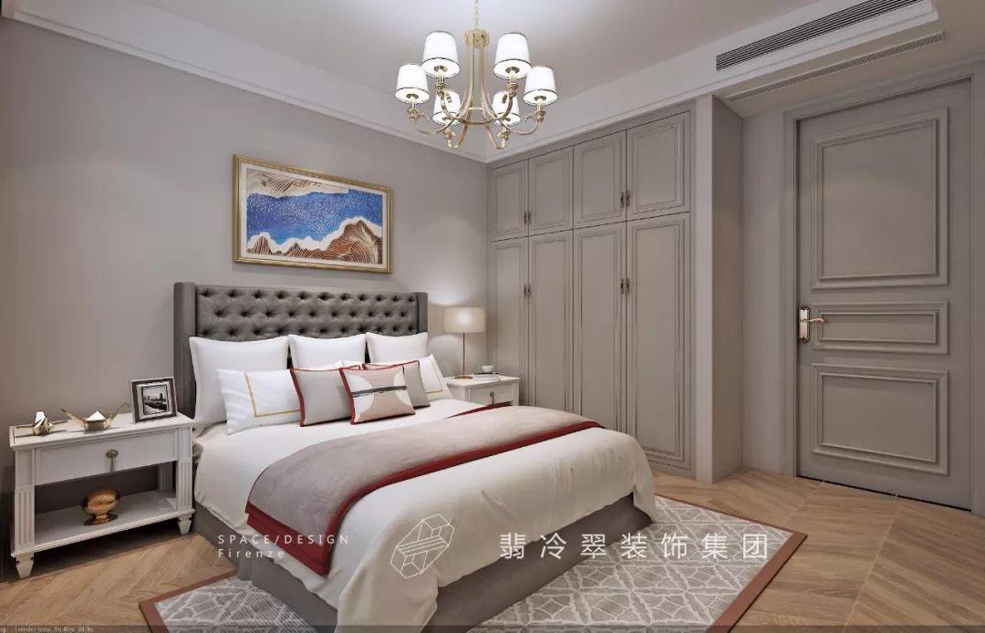 洛阳大曌国际美式轻奢家居设计,温馨雅致生活空间-124