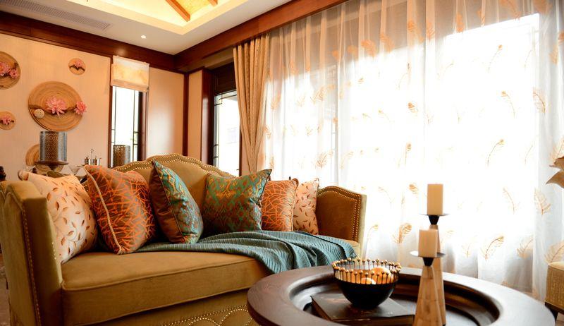 海口桃李春风样板房 | 东方典雅与东南亚休闲的碰撞-10