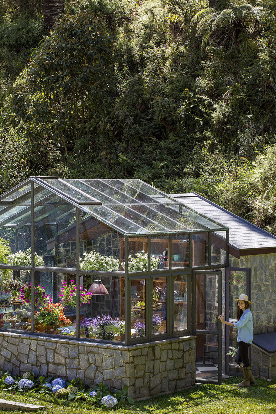 巴西 Araucária 家庭温室丨Angá Arquitetura-25