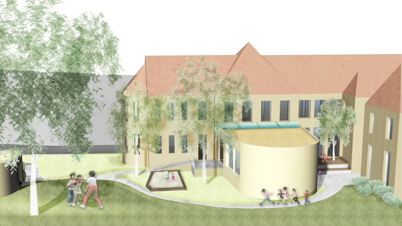 伯恩哈德施塔尔幼儿园竞赛丨Abendroth Architekten-47