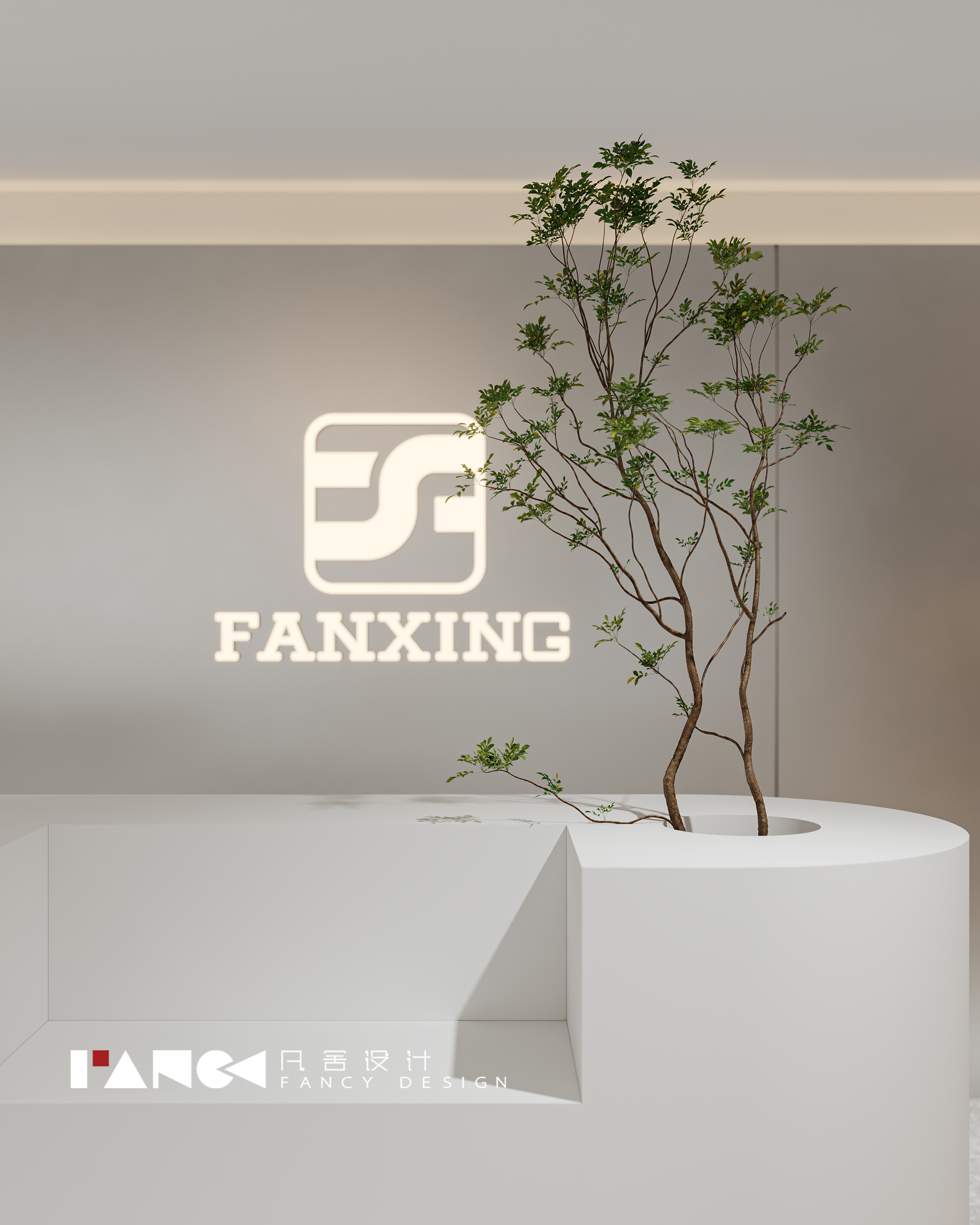 现代风格鞋店效果图表现-1