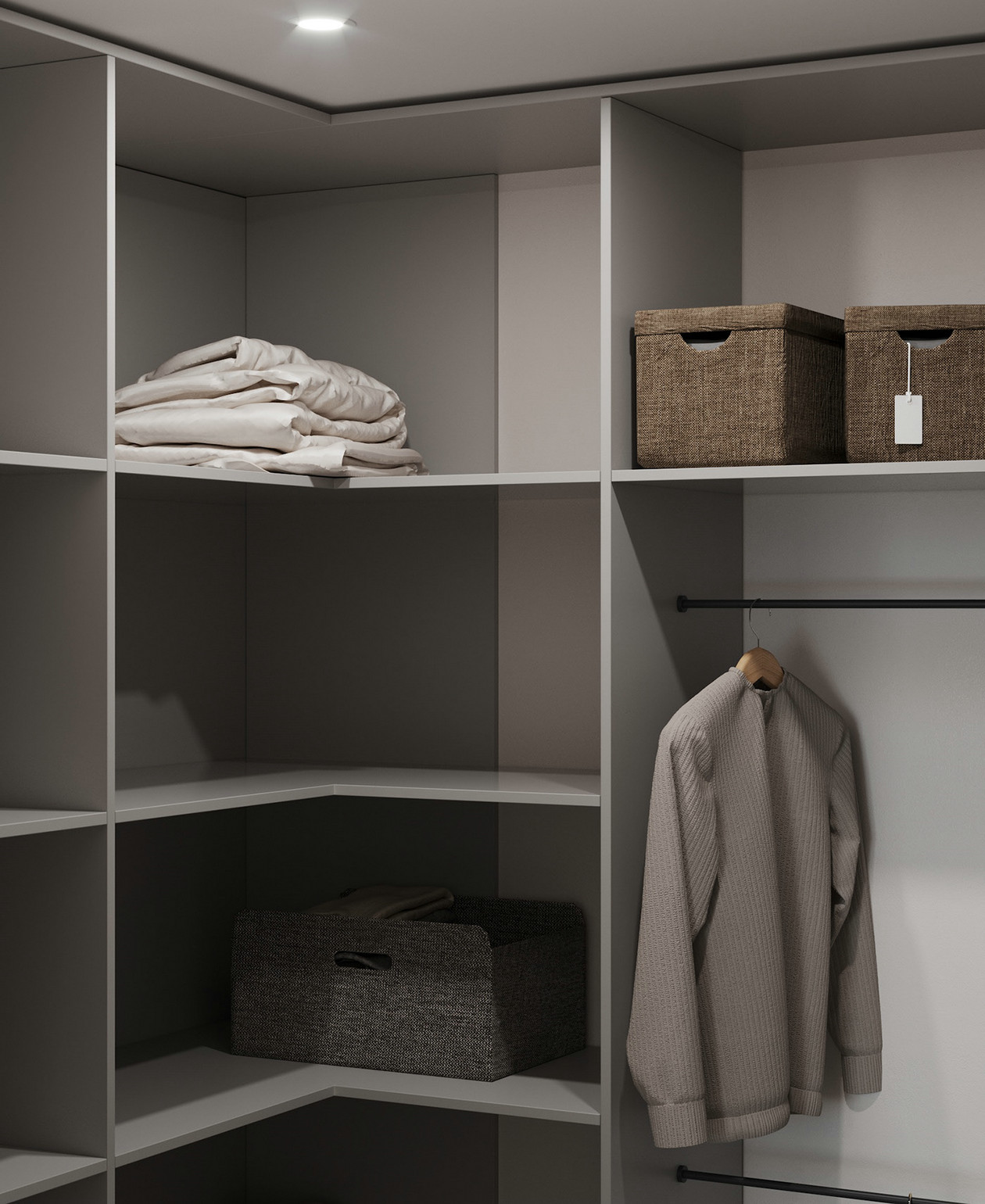 乌克兰--76㎡白色系空间设计-20