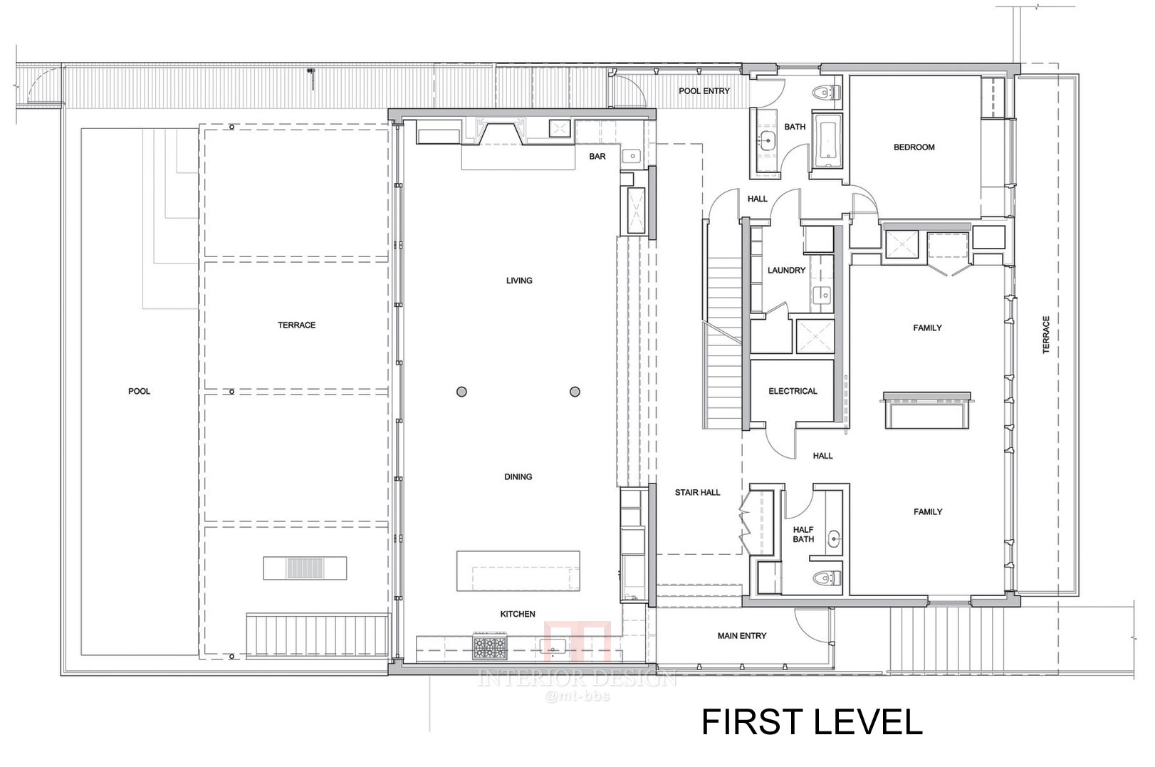 豪华别墅 现代风格East Quogue 美国 纽约 汉普顿 别墅-9