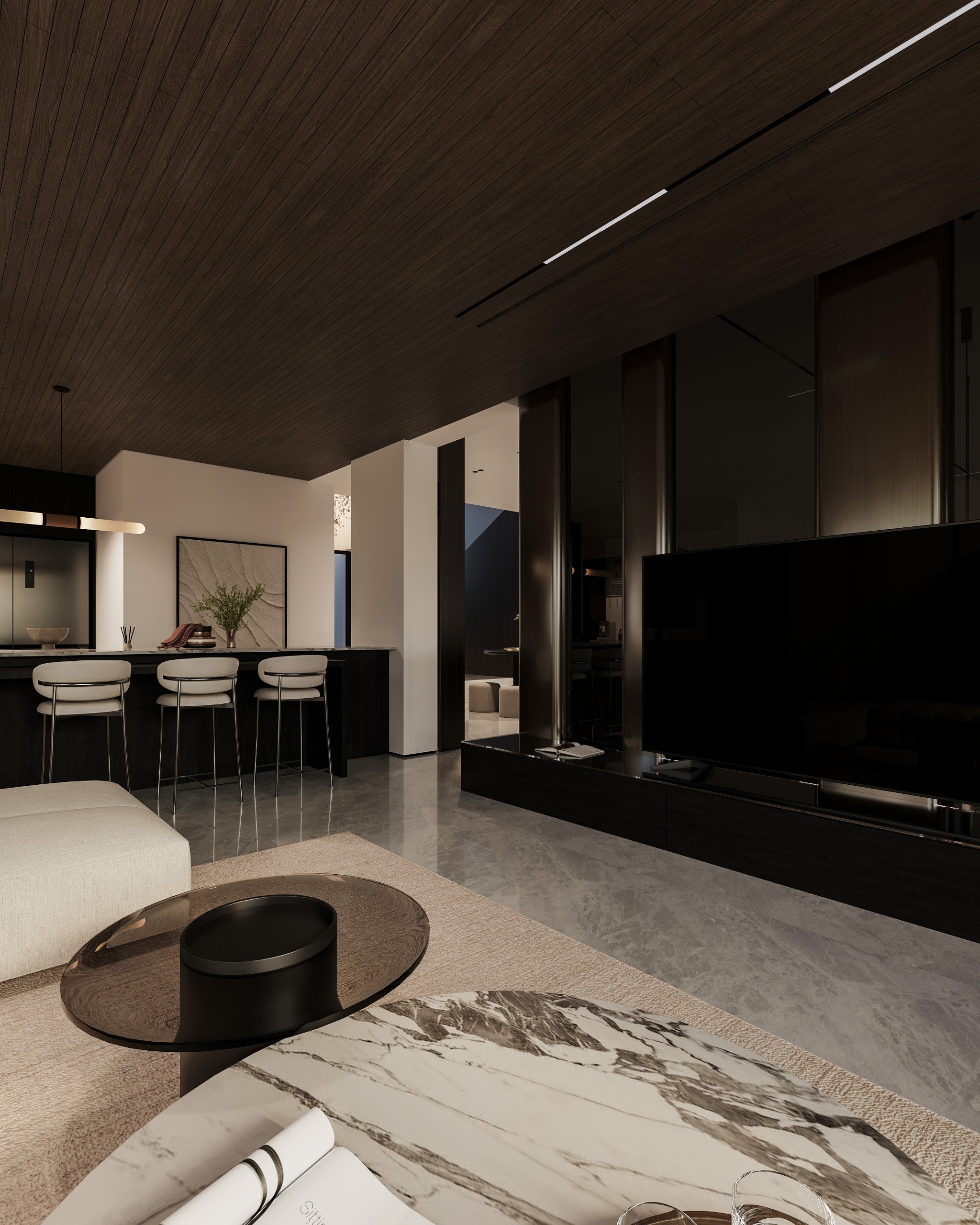 SM Residence | Living Room-5