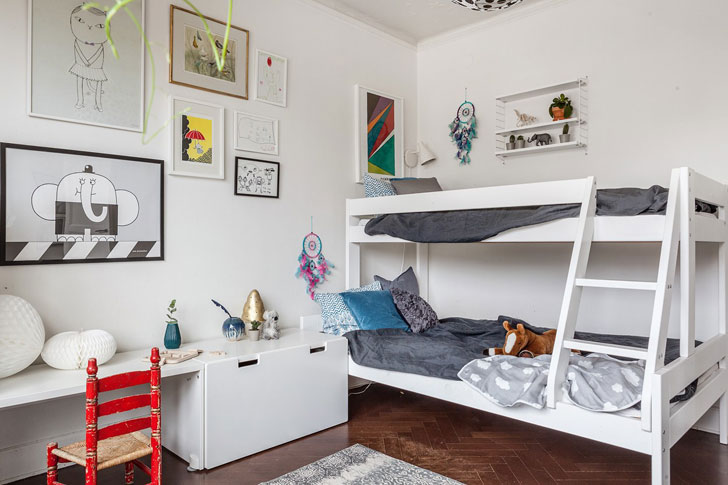 斯德哥尔摩温馨双层公寓-10