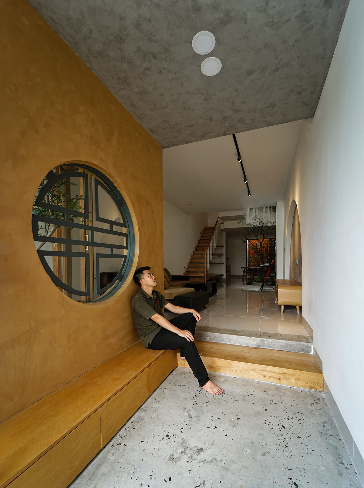 越南胡志明市绿色开放家庭住宅设计-18