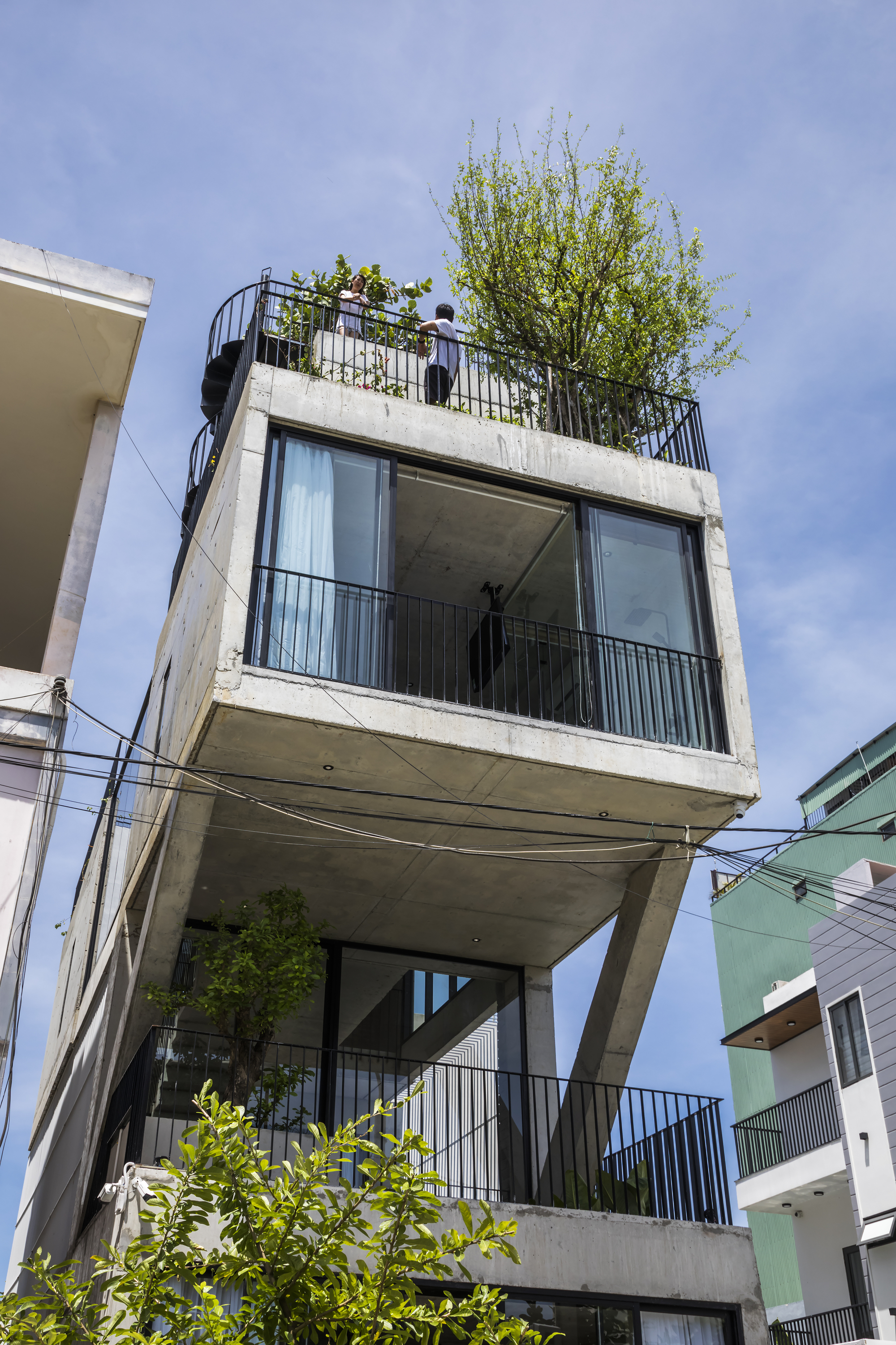 混凝土盒子别墅-37