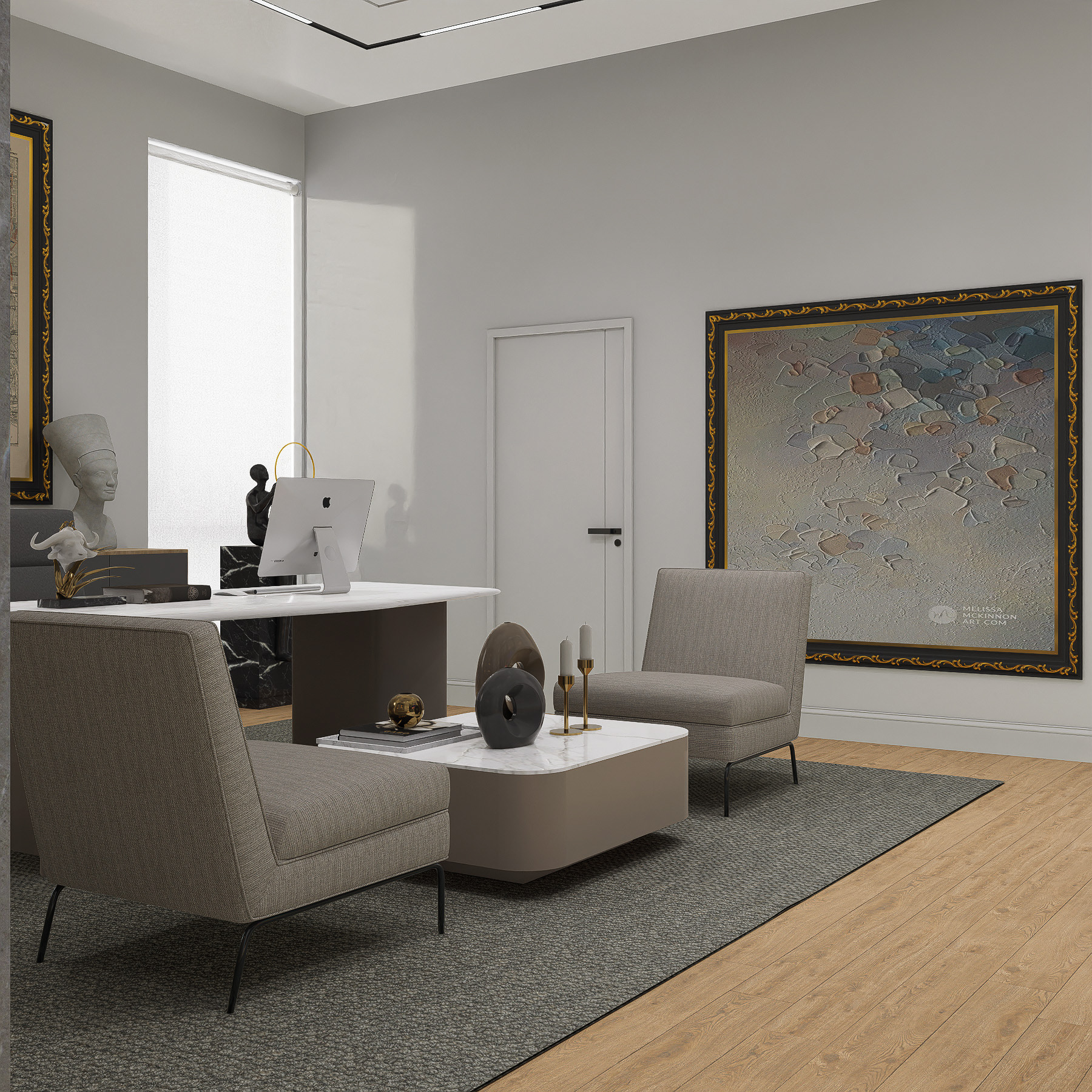 LAPO 室内客厅及家庭办公室设计-8