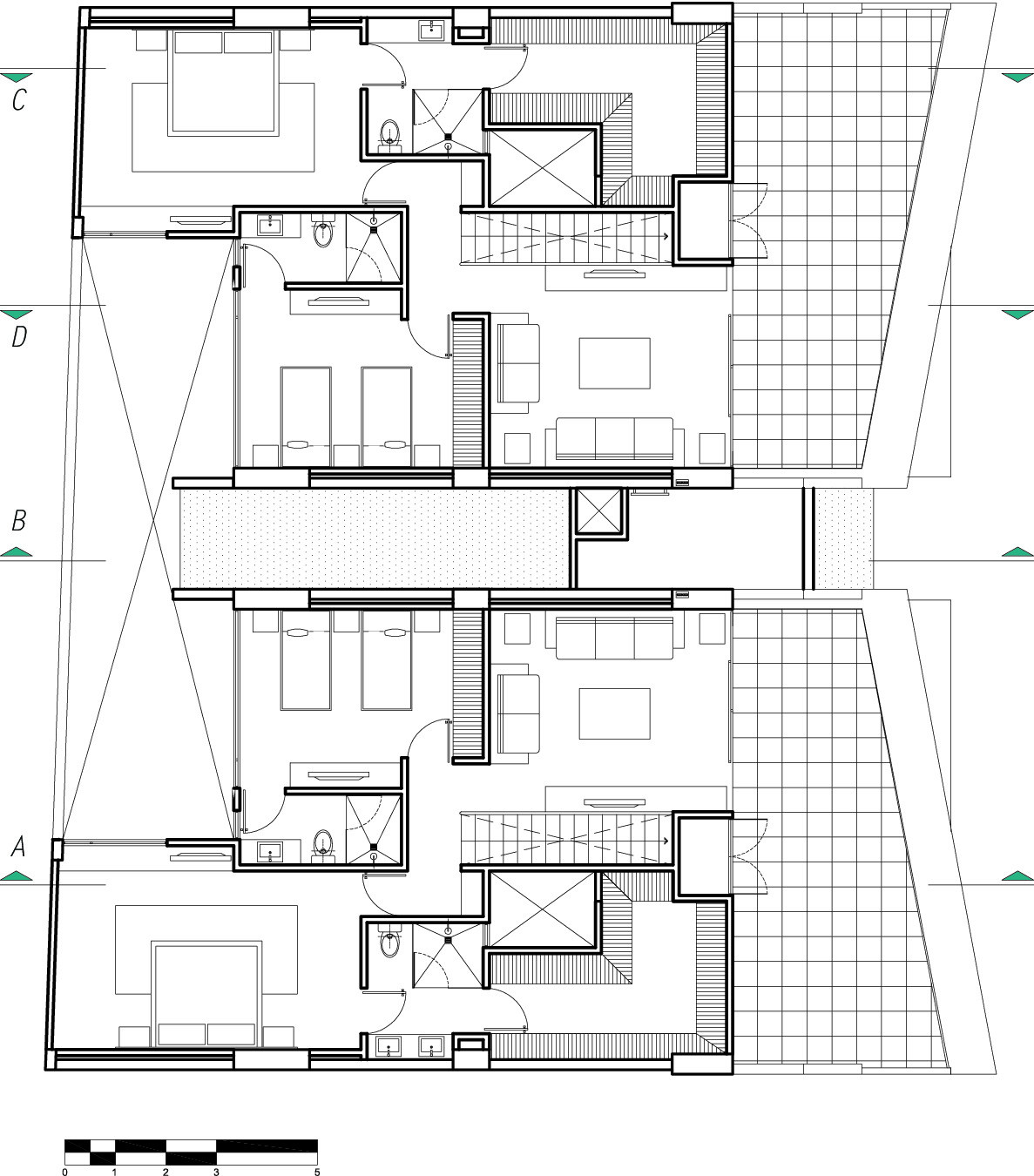 墨西哥 Tres Picos97 号住宅丨D+S Arquitectos 建筑事务所-59