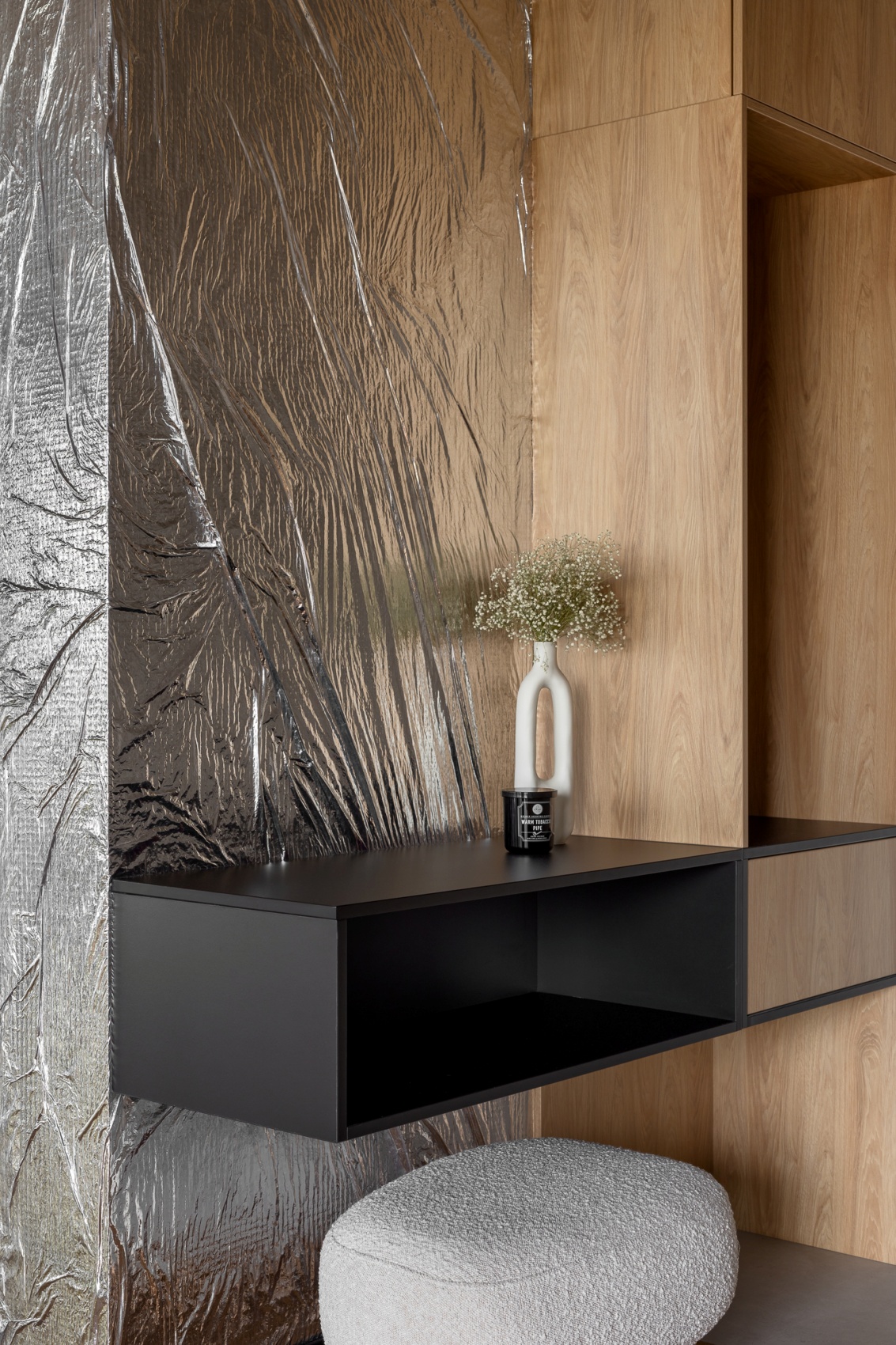 Katowice带霓虹灯的64平公寓室内设计丨PolandKatowice丨n a n o v o . studio（Natalia Gurak）-34