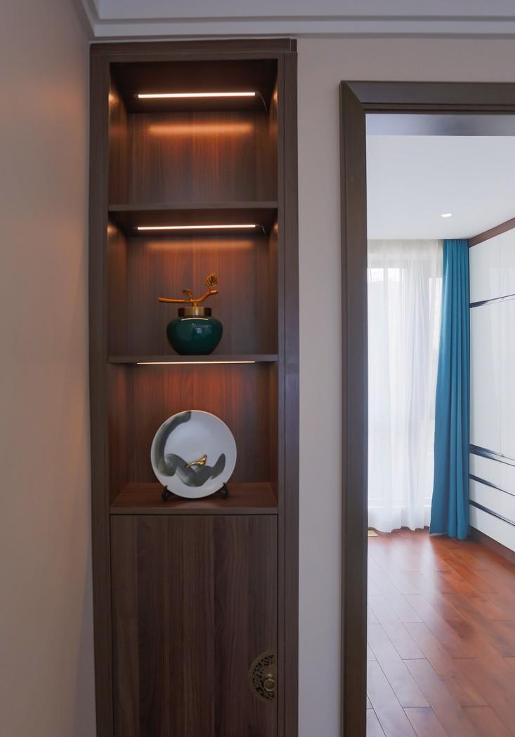 浩天小萌牛丨新中式风格平层设计,温馨港湾慢享生活-28