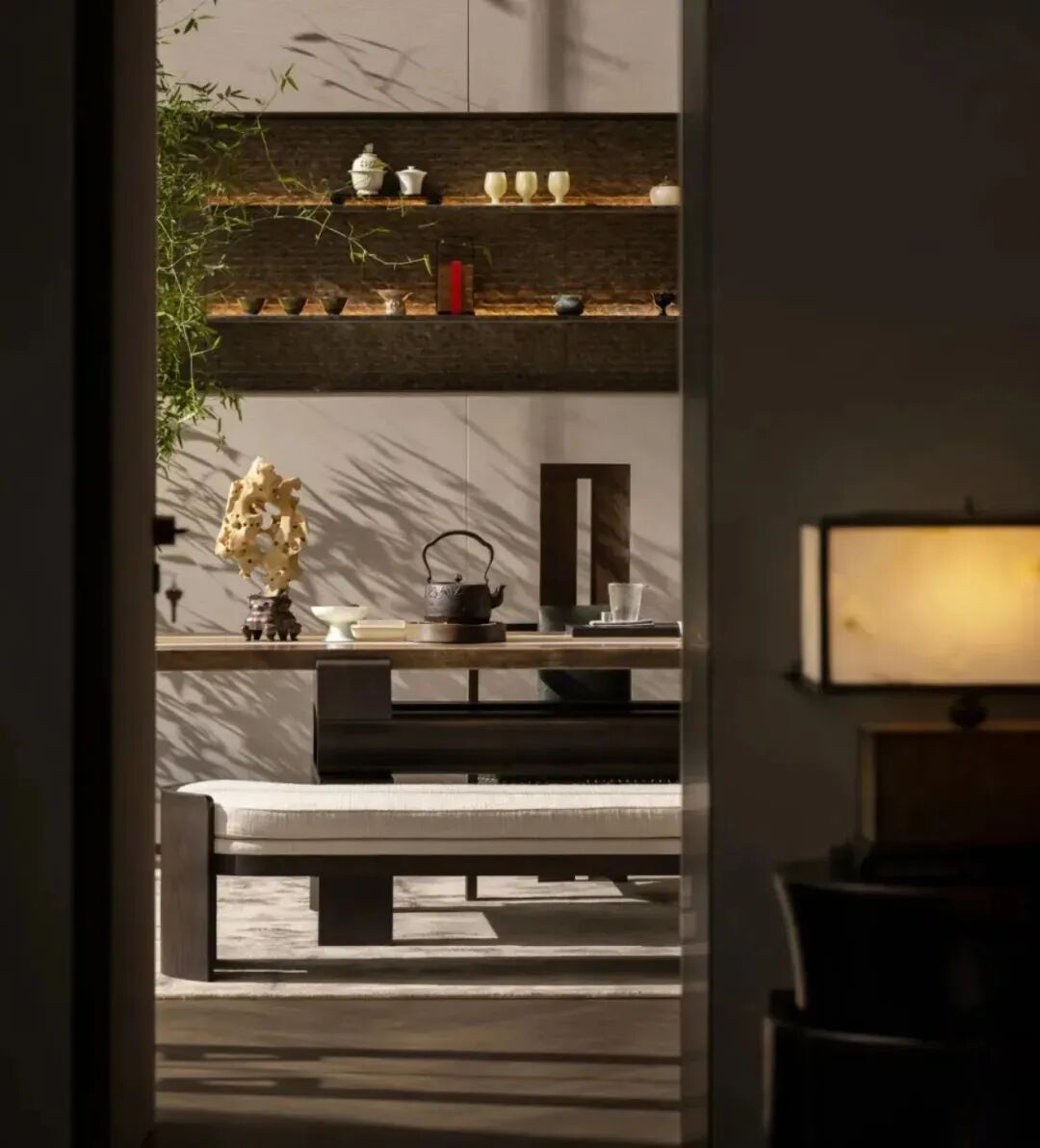 1450㎡新中式，骨子里的审美觉醒了！-35