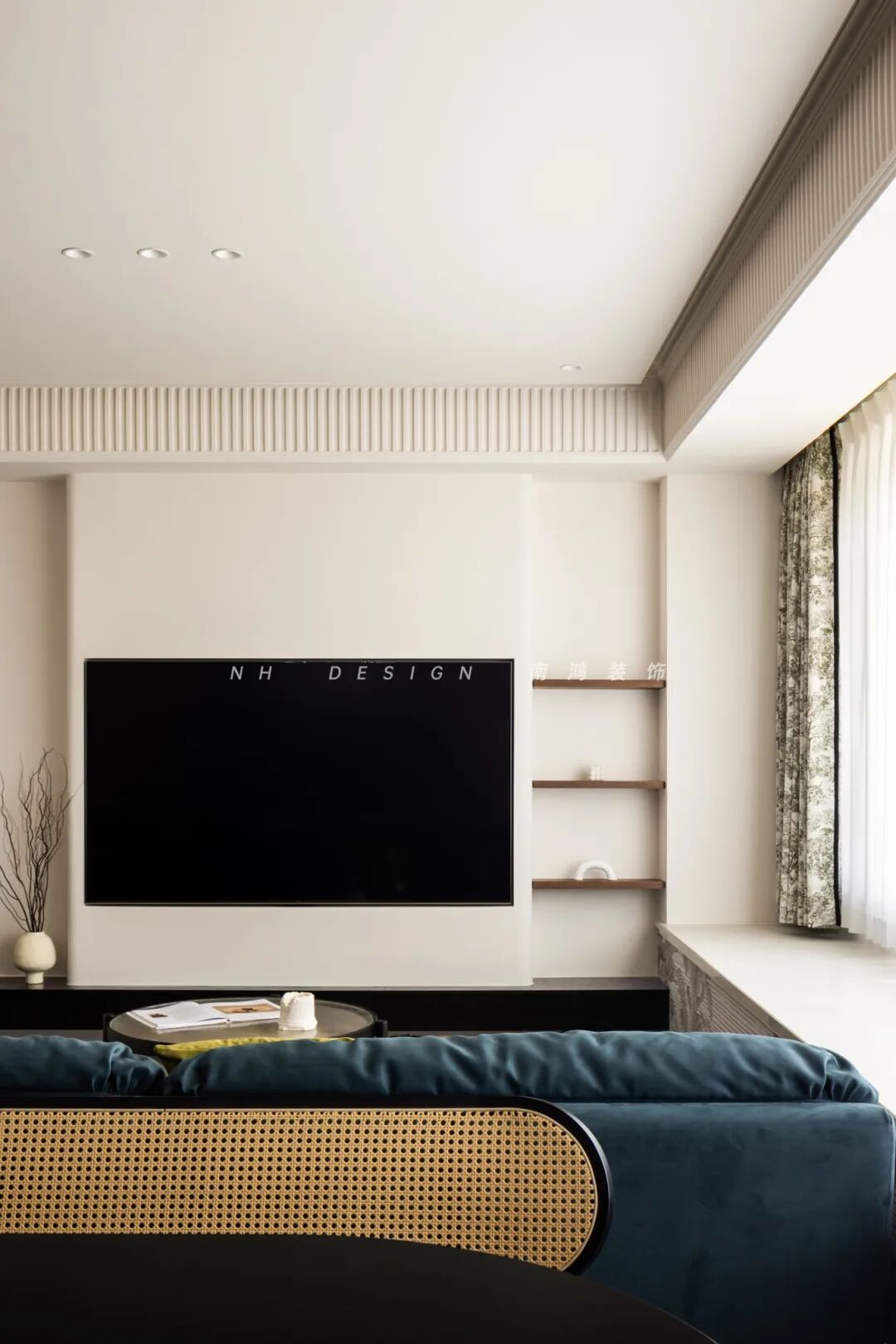 客厅C位之争：2025年，电视背景墙就该这么卷！-58