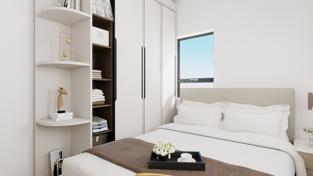 现代风全屋效果图-15