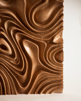 Liquid Wood 矮桌设计丨Rebal Jaber