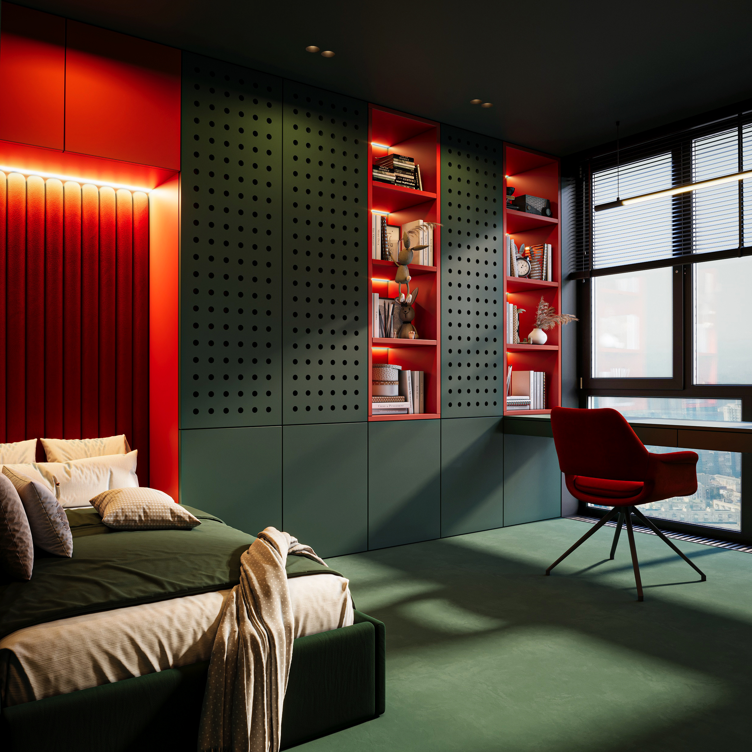 基辅公寓设计丨乌克兰基辅丨Yurii Sushko-11