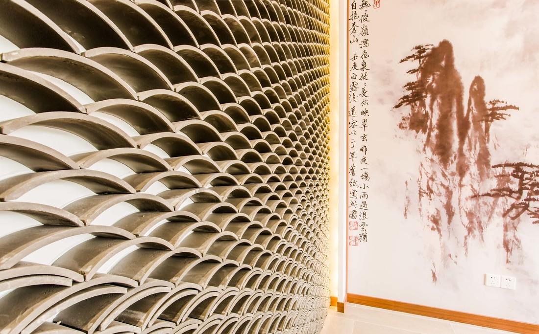 《园里·见山行》 | 水泥山峦、瓦片山景,自然与人文的完美融合-25