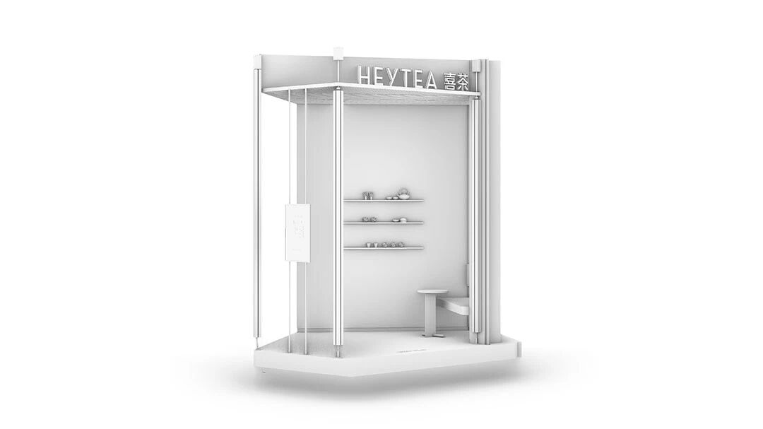 喜茶天津中北永旺店丨中国天津丨申江海建筑事务所-10